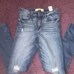 Hollister super skinny high rise